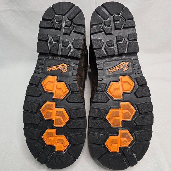 DANNER Trakwelt 8" Waterproof Leather Safety Boots Brown 13243 Men's Size 9D EUC - Picture 11 of 14